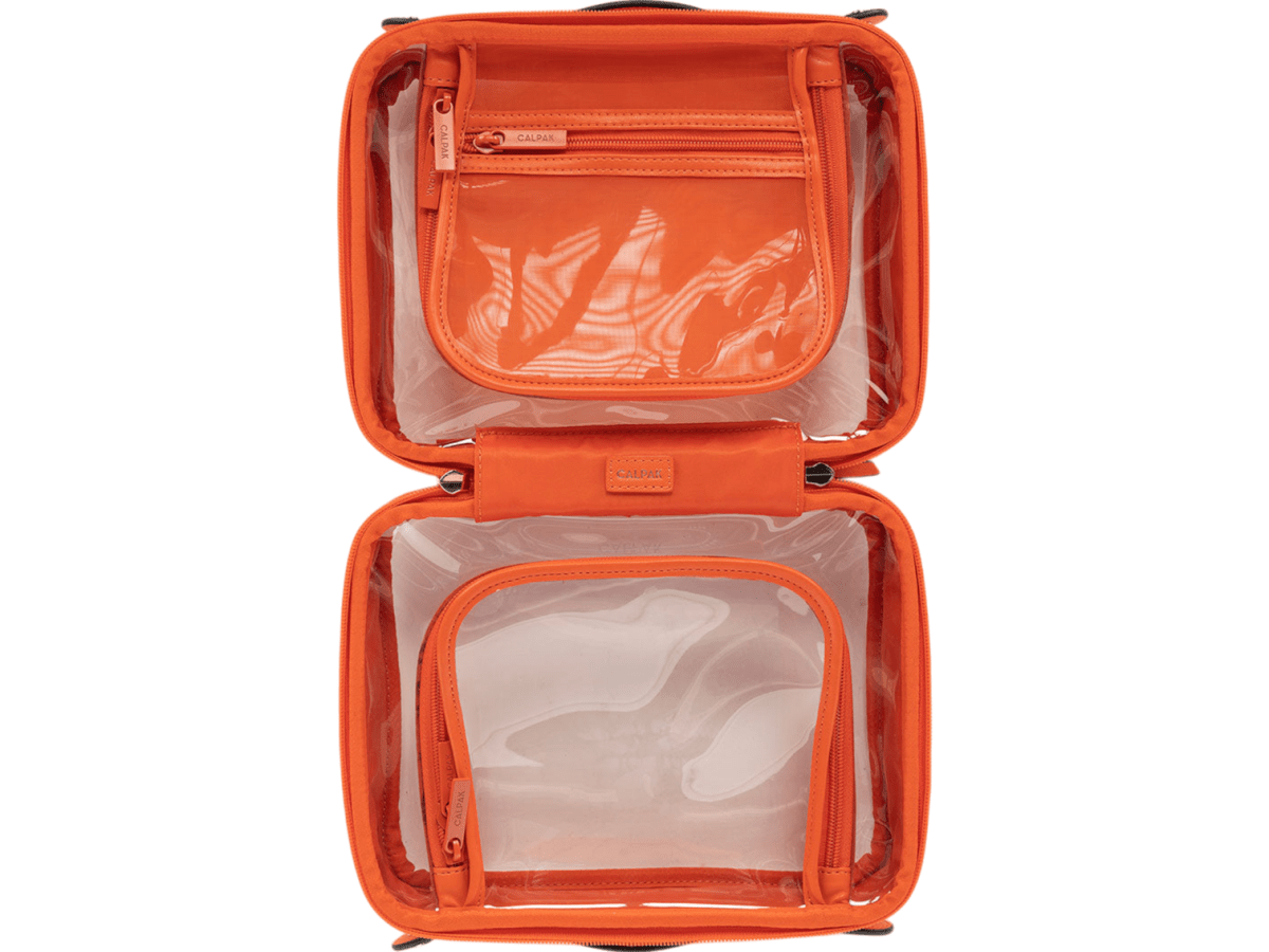 Calpak Medium Clear Cosmetics Case - Cosmetic Bags - SwagWear