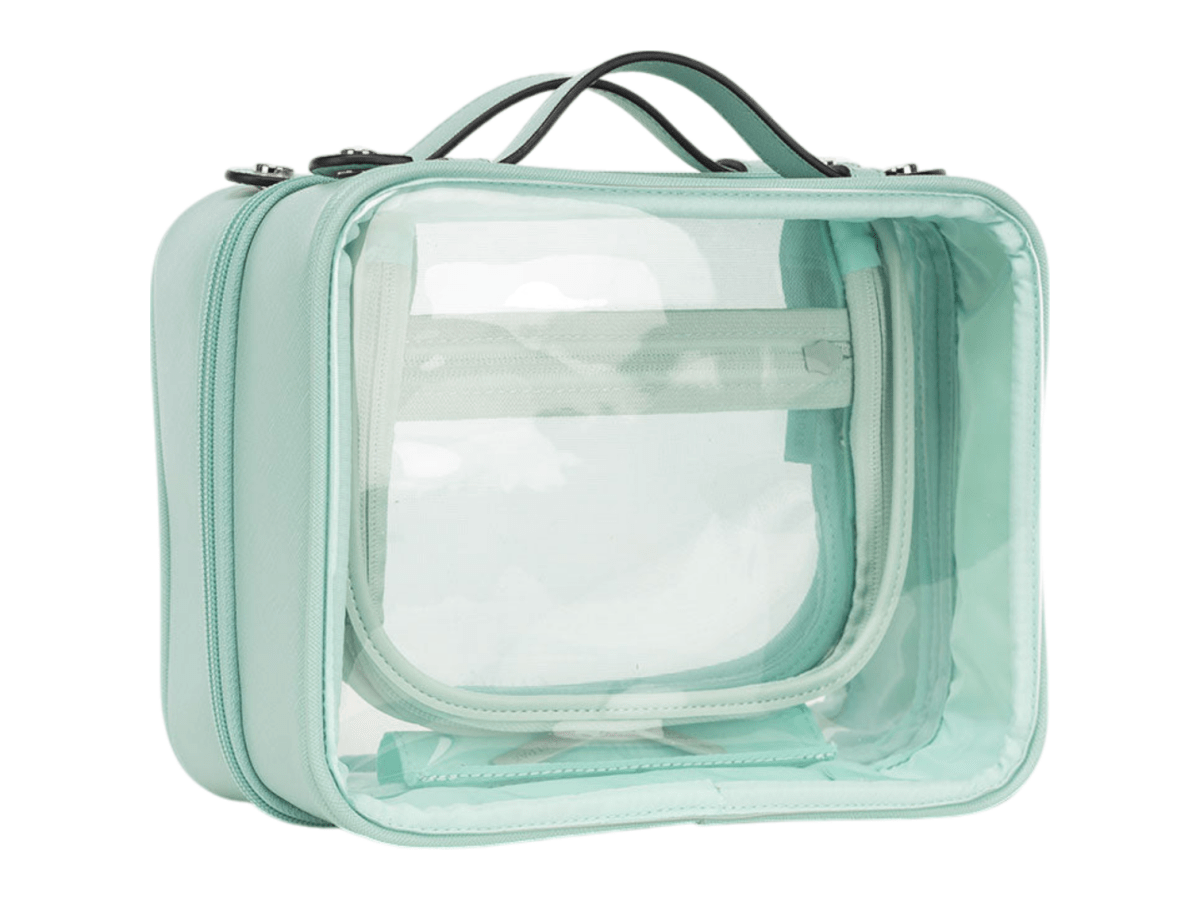 Calpak Medium Clear Cosmetics Case - Cosmetic Bags - SwagWear