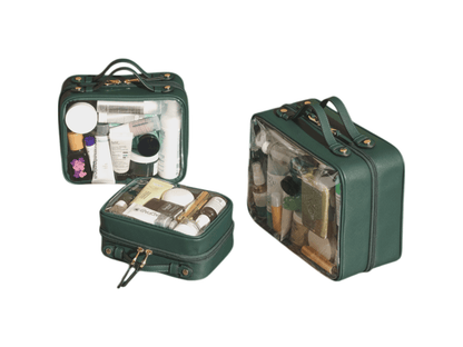 Calpak Medium Clear Cosmetics Case - Cosmetic Bags - SwagWear