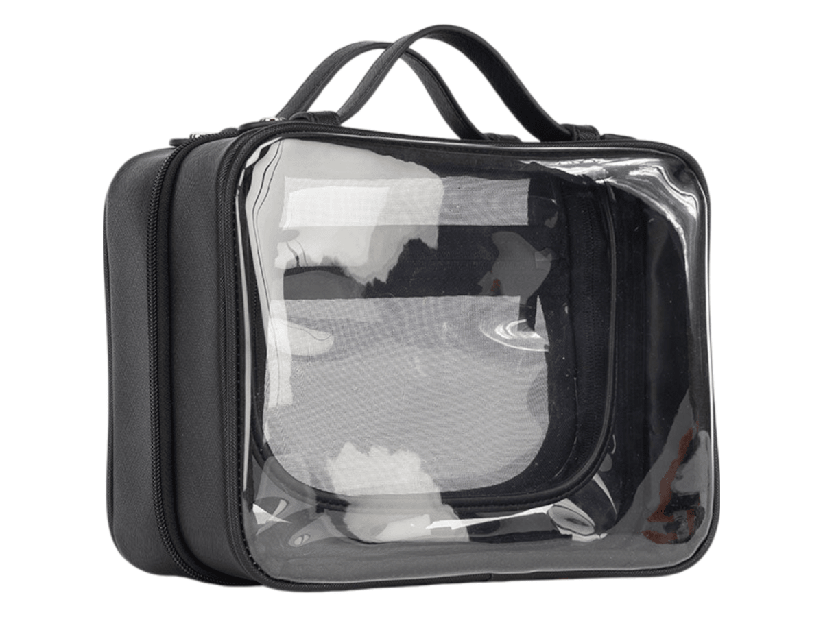 Calpak Medium Clear Cosmetics Case - Cosmetic Bags - SwagWear