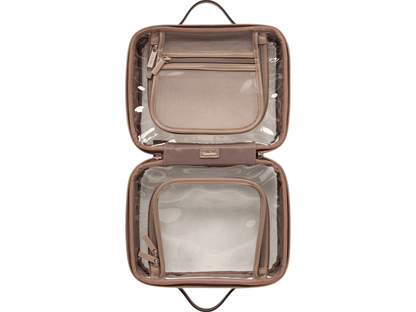 Calpak Medium Clear Cosmetics Case - Cosmetic Bags - SwagWear