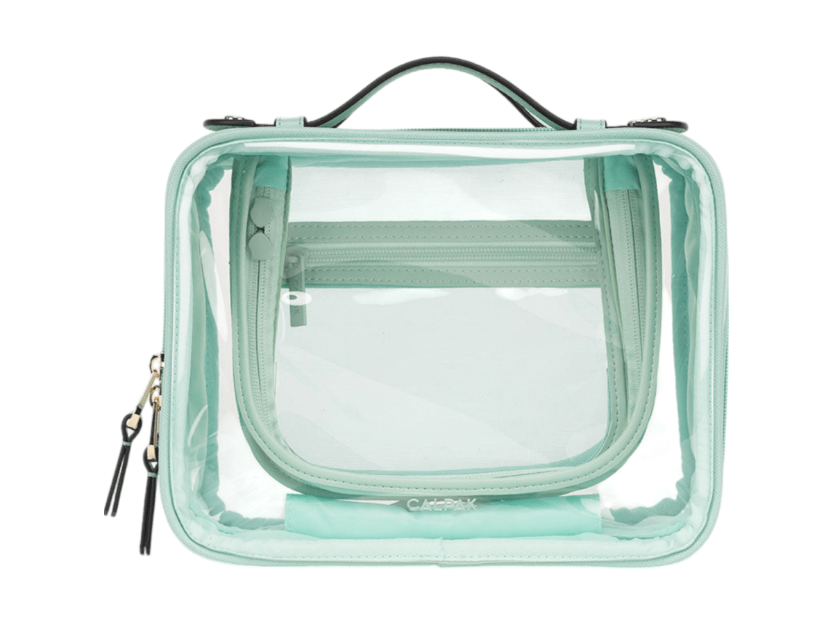 Calpak Medium Clear Cosmetics Case - Cosmetic Bags - SwagWear