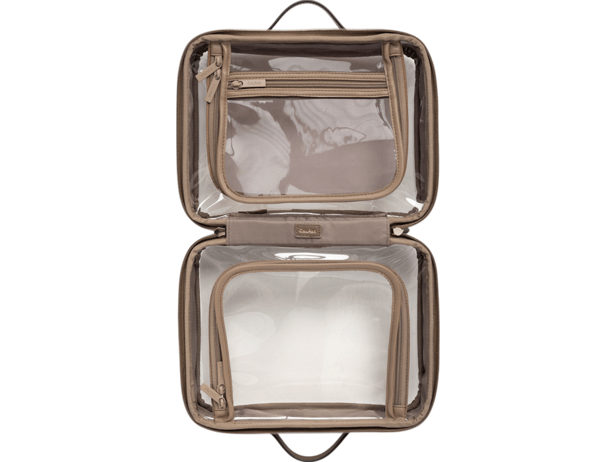 Calpak Medium Clear Cosmetics Case - Cosmetic Bags - SwagWear