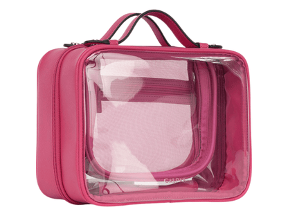 Calpak Medium Clear Cosmetics Case - Cosmetic Bags - SwagWear