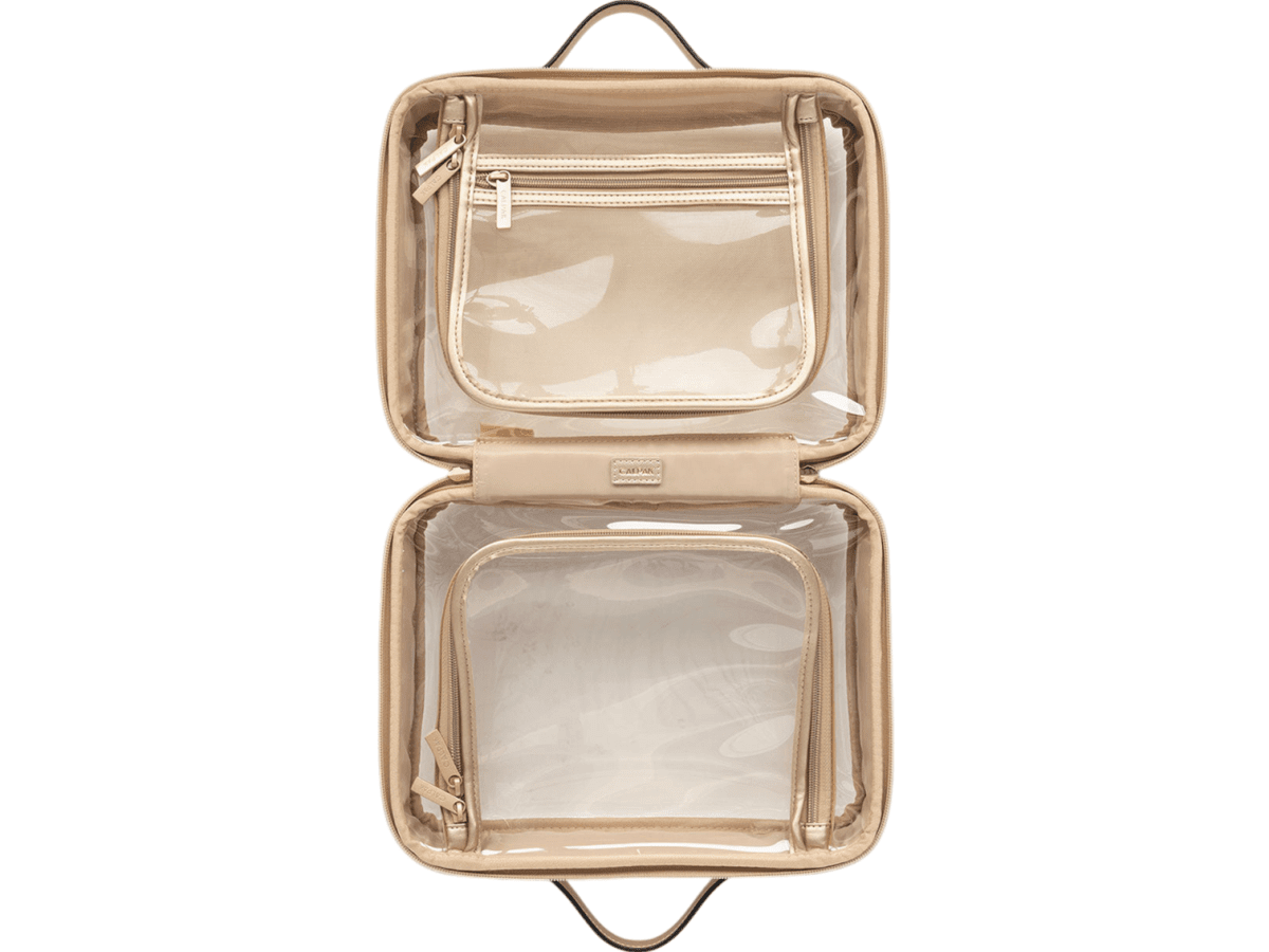 Calpak Medium Clear Cosmetics Case - Cosmetic Bags - SwagWear