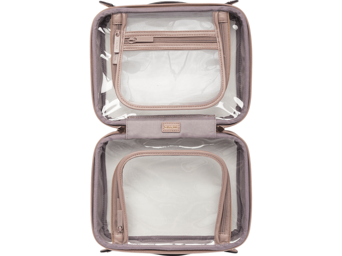 Calpak Medium Clear Cosmetics Case - Cosmetic Bags - SwagWear