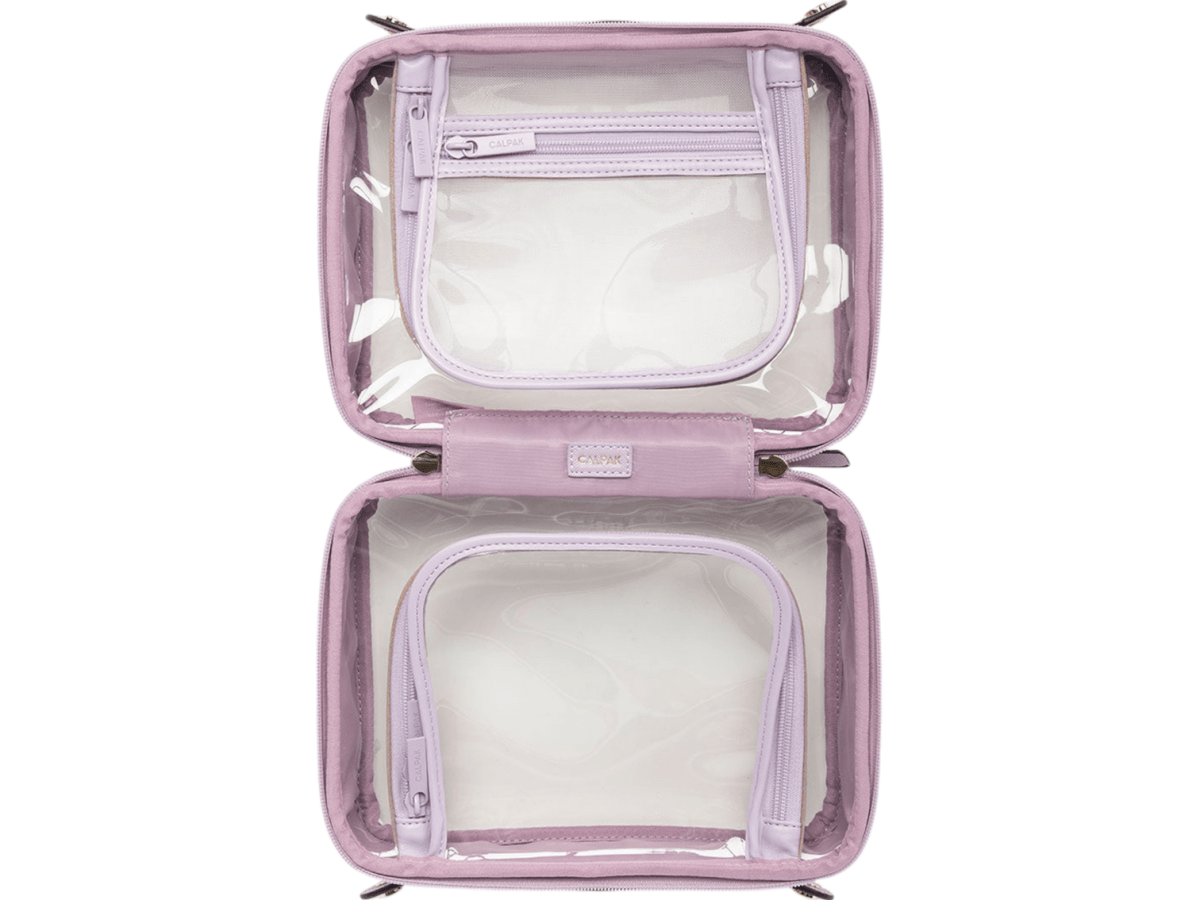 Calpak Medium Clear Cosmetics Case - Cosmetic Bags - SwagWear