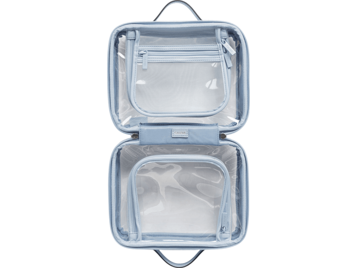 Calpak Medium Clear Cosmetics Case - Cosmetic Bags - SwagWear