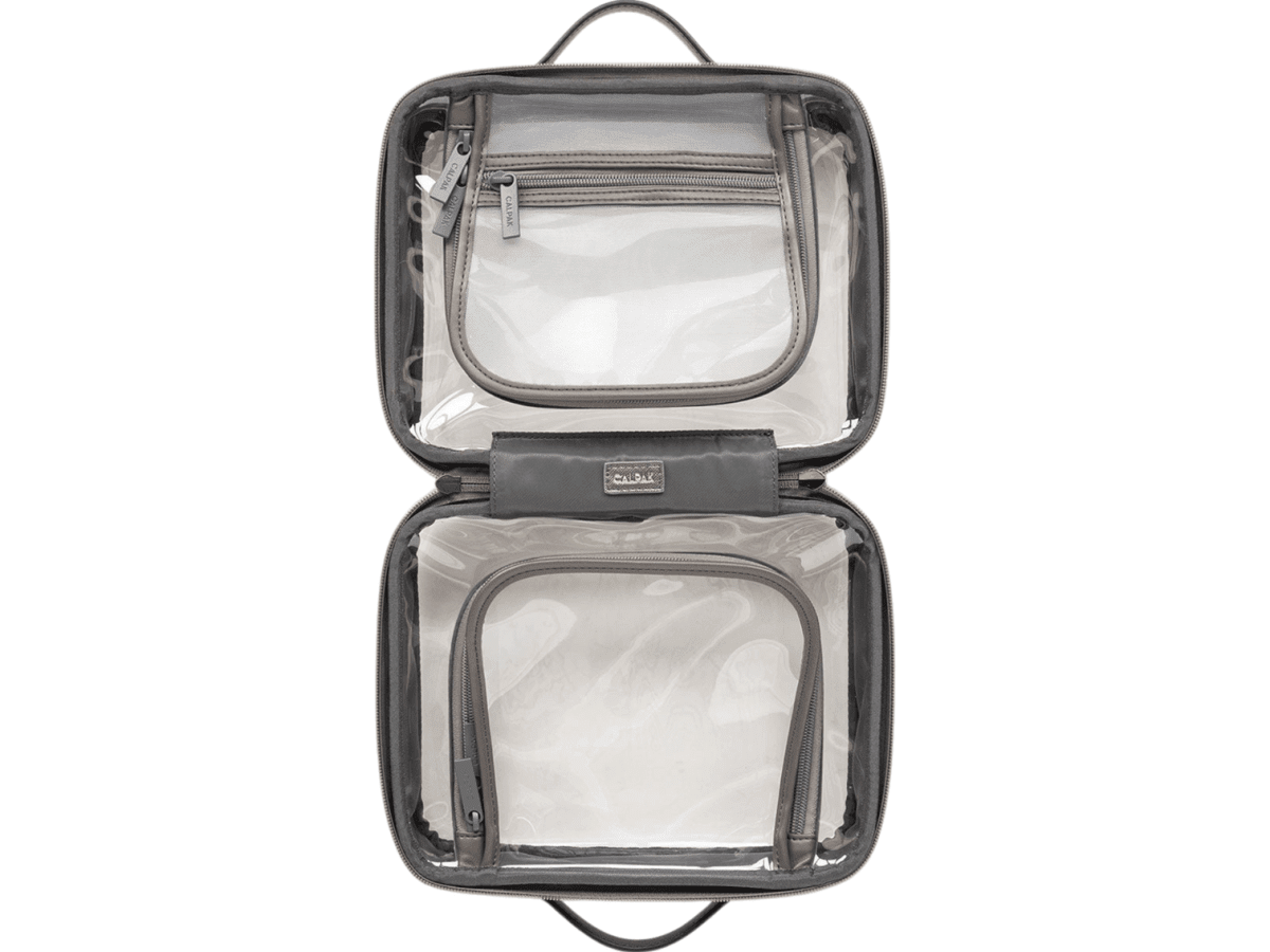 Calpak Medium Clear Cosmetics Case - Cosmetic Bags - SwagWear