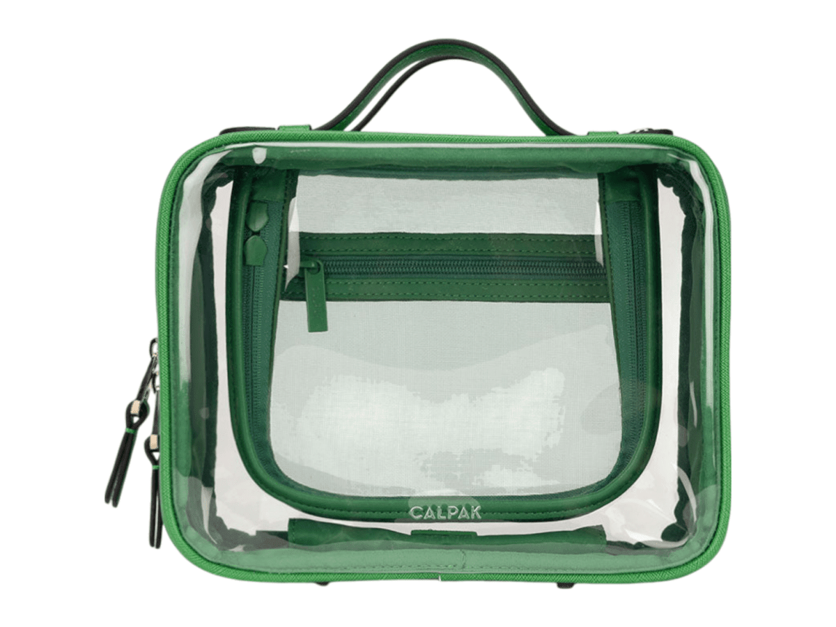 Calpak Medium Clear Cosmetics Case - Cosmetic Bags - SwagWear