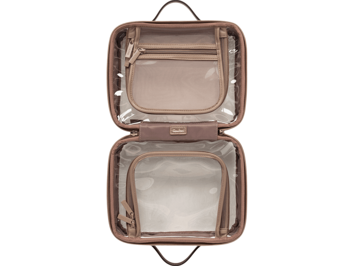 Calpak Medium Clear Cosmetics Case - Cosmetic Bags - SwagWear