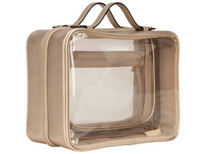 Calpak Medium Clear Cosmetics Case - Cosmetic Bags - SwagWear