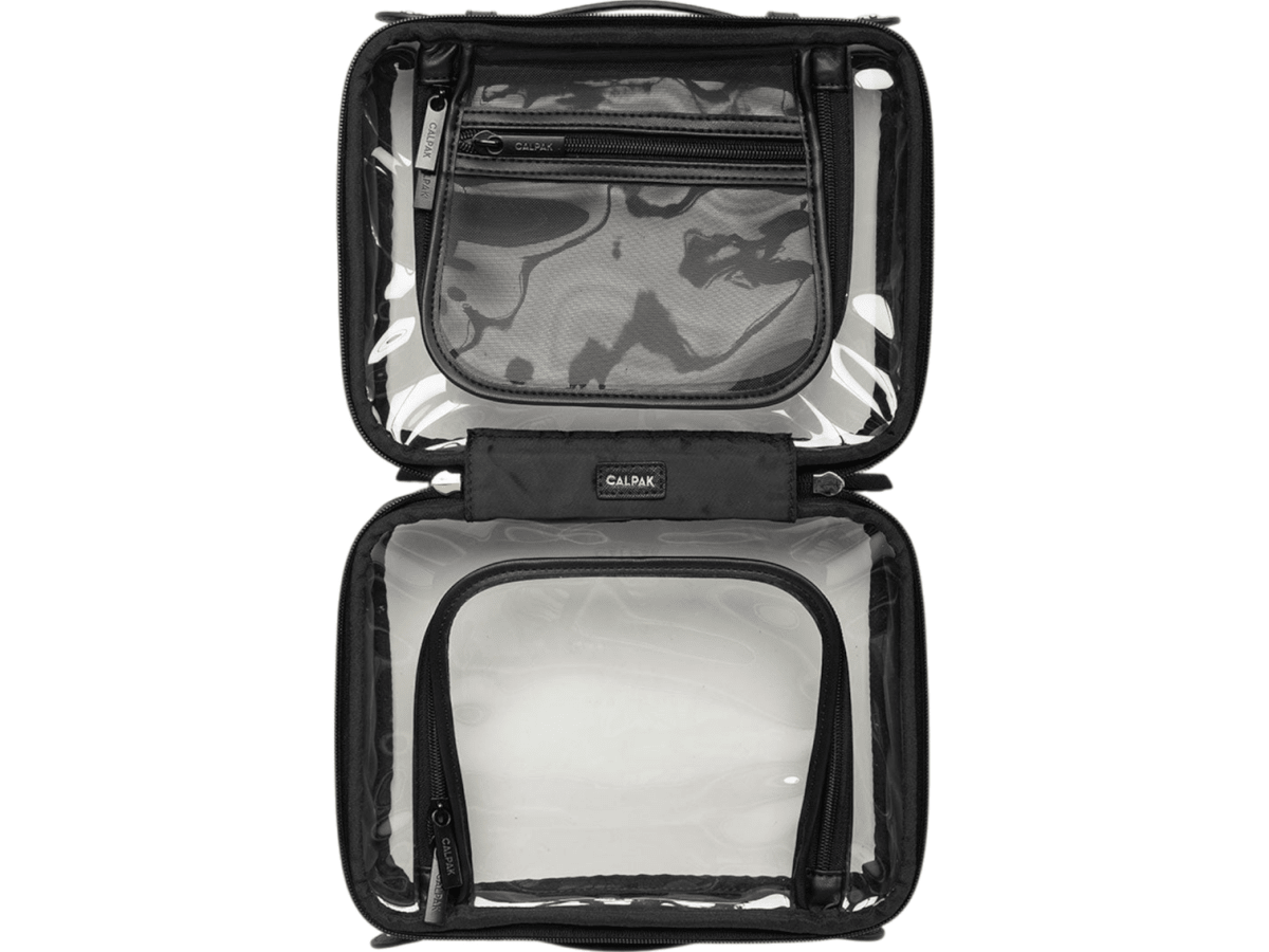 Calpak Medium Clear Cosmetics Case - Cosmetic Bags - SwagWear