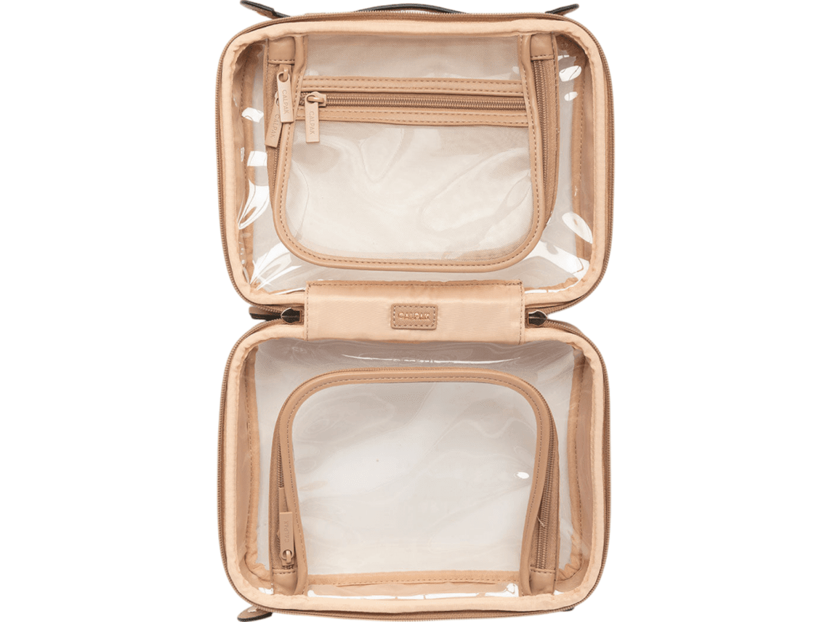 Calpak Medium Clear Cosmetics Case - Cosmetic Bags - SwagWear
