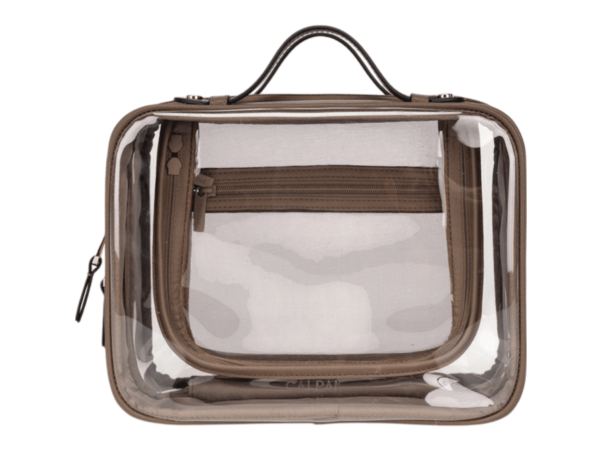 Calpak Medium Clear Cosmetics Case - Cosmetic Bags - SwagWear