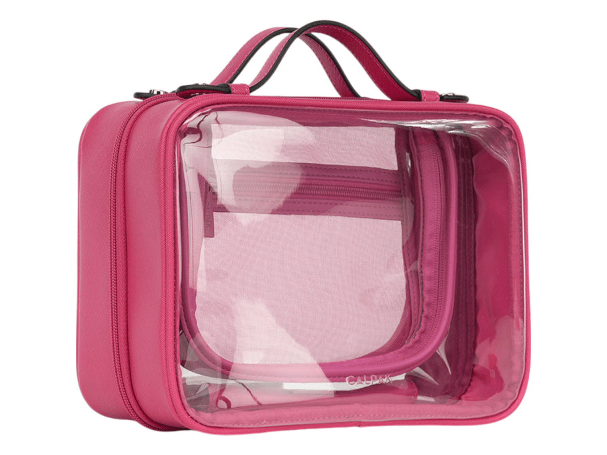 Calpak Medium Clear Cosmetics Case - Cosmetic Bags - SwagWear