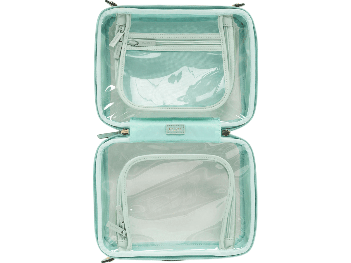 Calpak Medium Clear Cosmetics Case - Cosmetic Bags - SwagWear