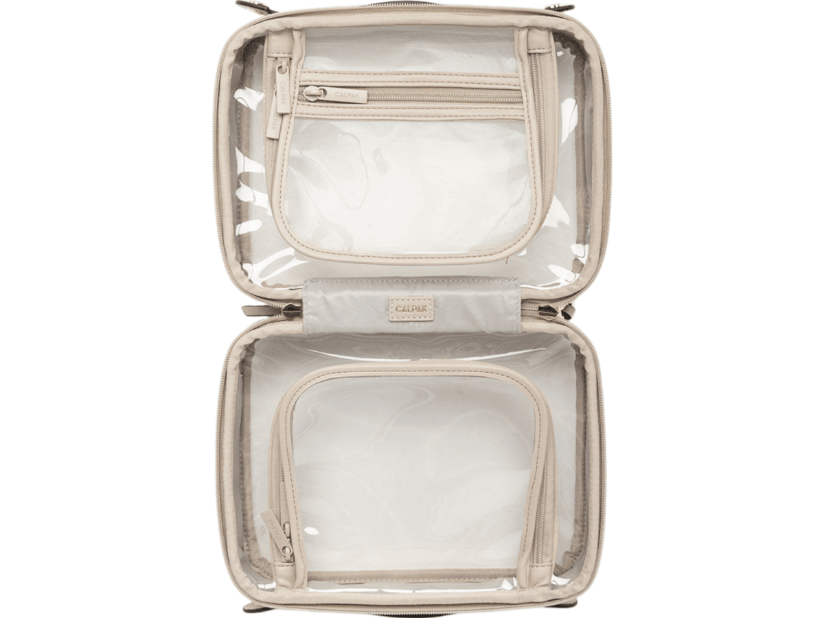 Calpak Medium Clear Cosmetics Case - Cosmetic Bags - SwagWear