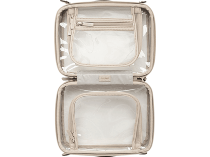 Calpak Medium Clear Cosmetics Case - Cosmetic Bags - SwagWear