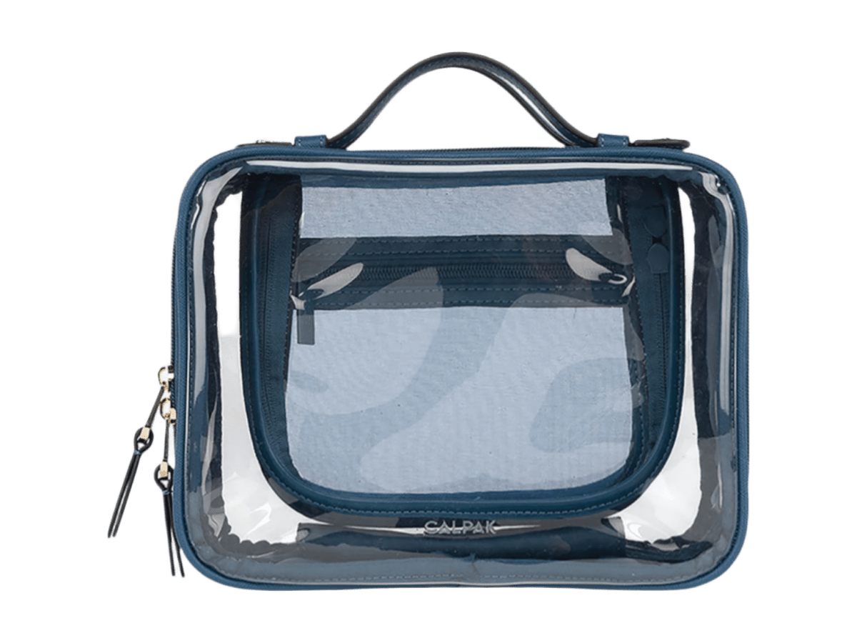 Calpak Medium Clear Cosmetics Case - Cosmetic Bags - SwagWear
