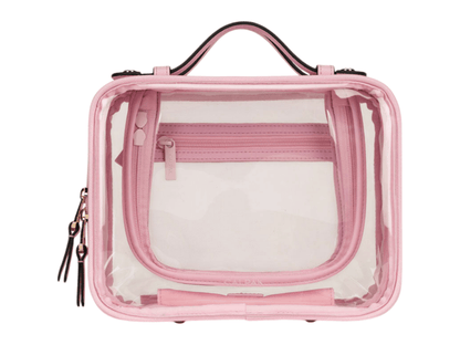 Calpak Medium Clear Cosmetics Case - Cosmetic Bags - SwagWear