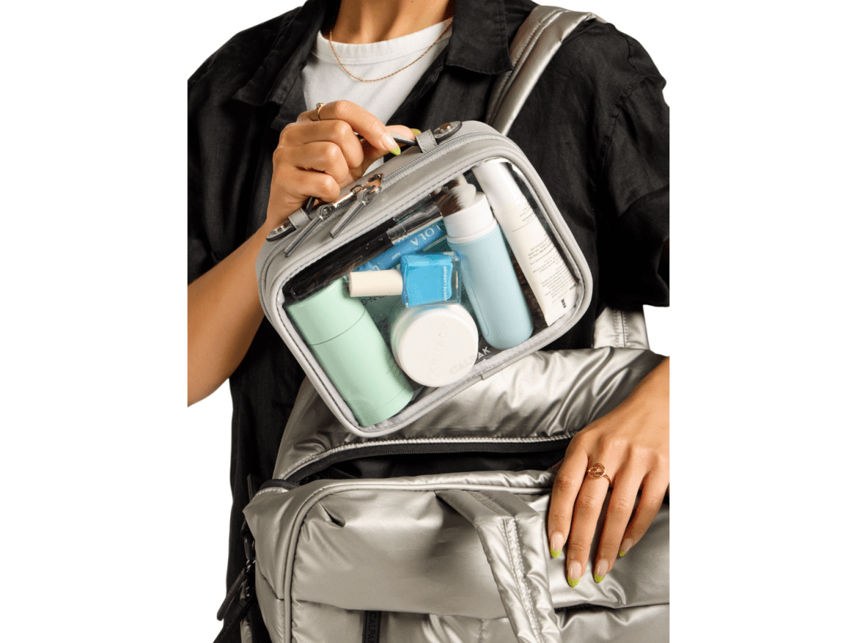 Calpak Small Clear Cosmetics Case - Cosmetic Bags - SwagWear