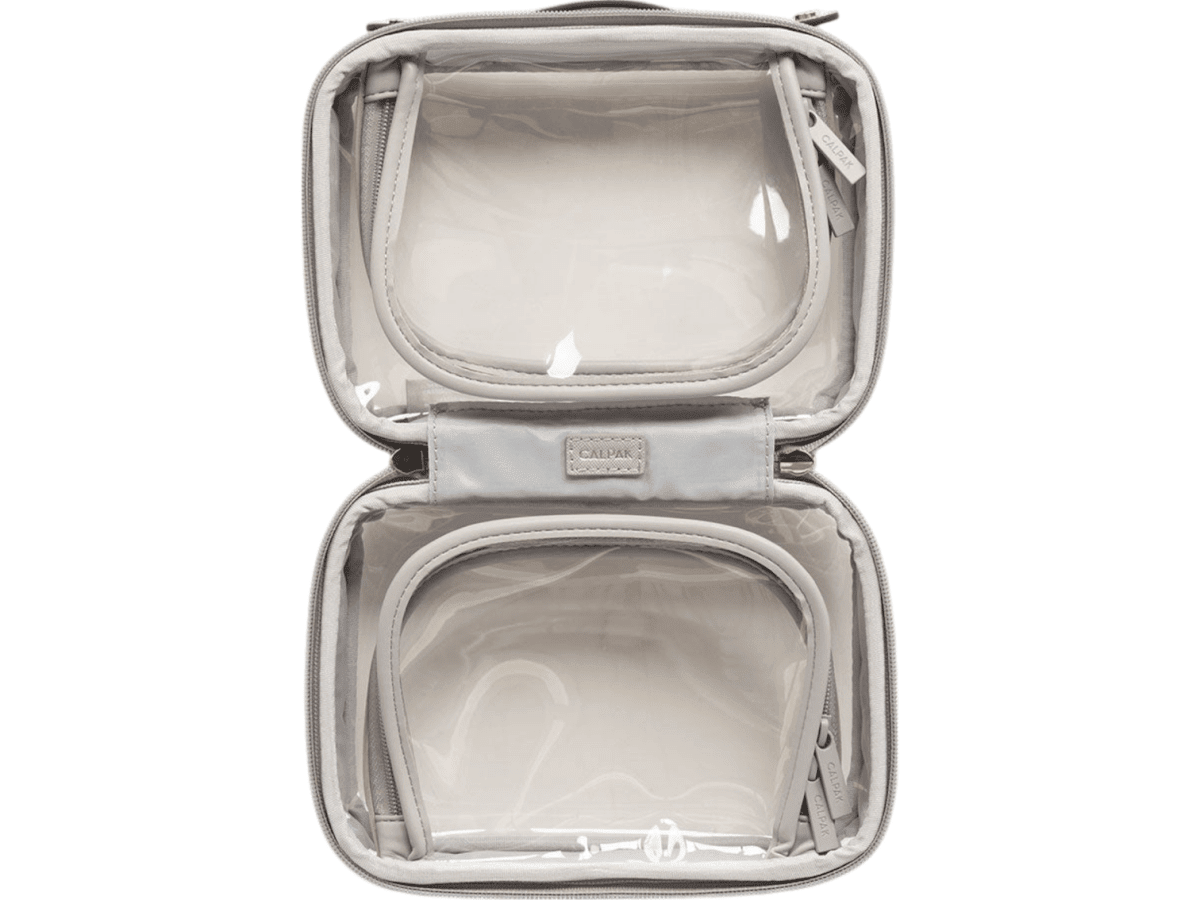 Calpak Small Clear Cosmetics Case - Cosmetic Bags - SwagWear