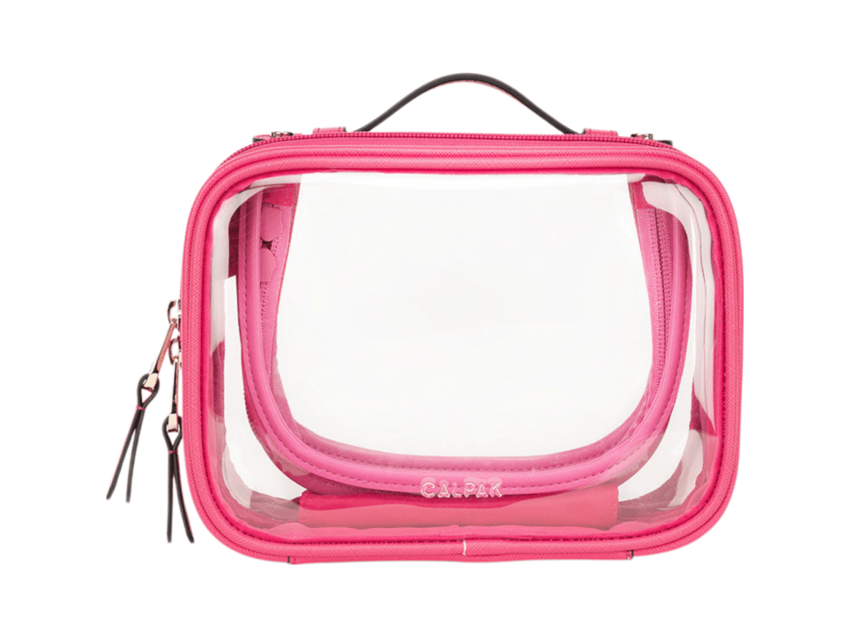Calpak Small Clear Cosmetics Case - Cosmetic Bags - SwagWear