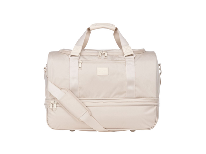 Calpak Stevyn Duffel Bag with Shoe Compartment - Pink Sand - Duffel Bags