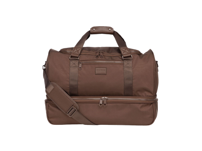 Calpak Stevyn Duffel Bag with Shoe Compartment - Walnut - Duffel Bags