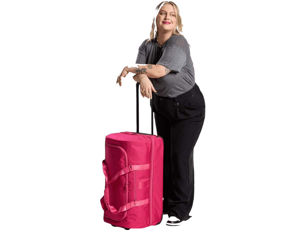 Calpak Stevyn Large Rolling Duffel - Rolling Duffel Bags - SwagWear