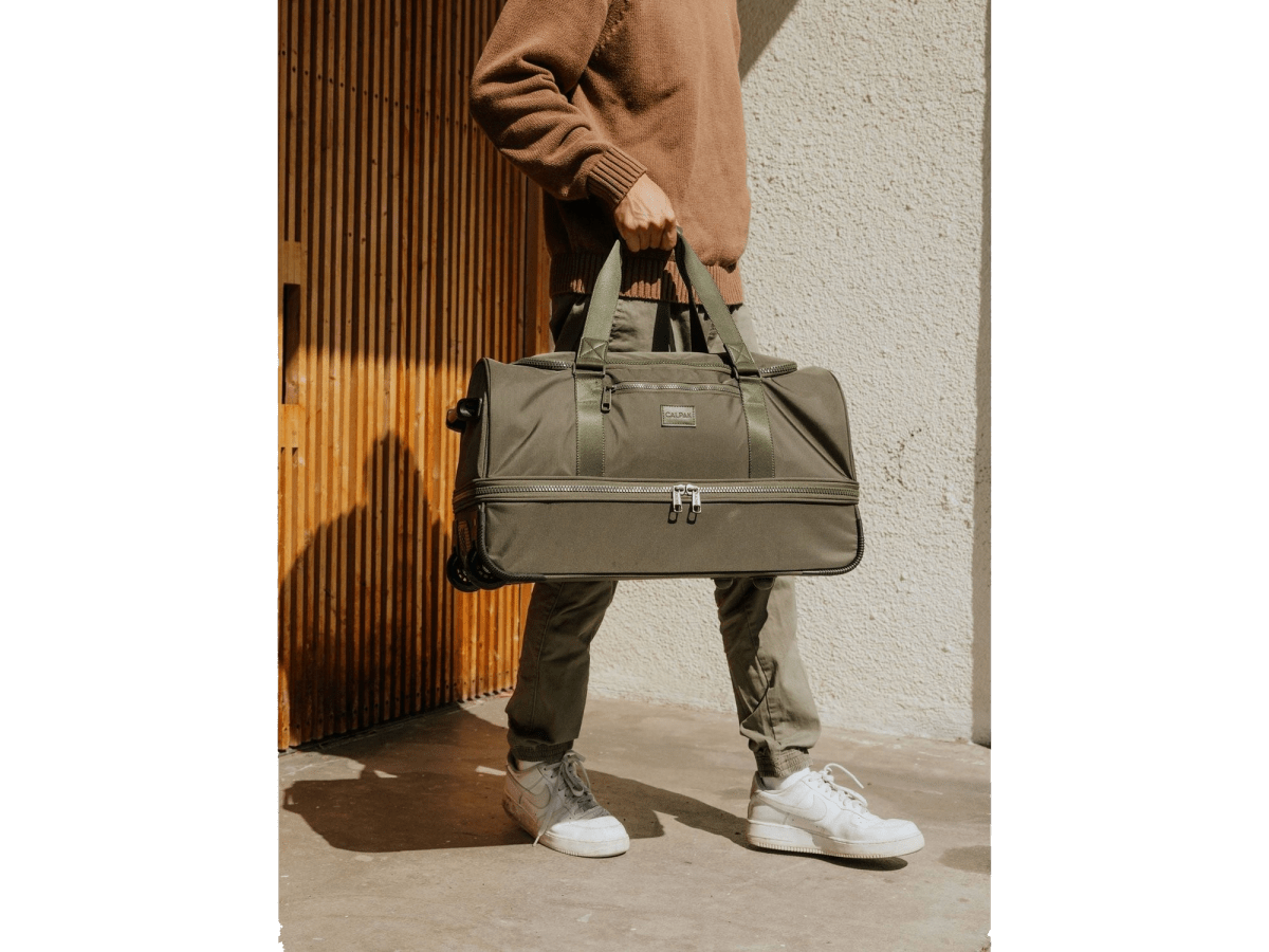 Calpak Stevyn Rolling Duffel - Rolling Duffel Bags - SwagWear