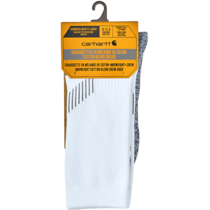 Carhartt Force® Midweight Crew Sock (3 - Pack) - Socks - SwagWear