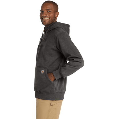 Carhartt ® Rain Defender ® Paxton Heavyweight Hooded Zip Mock Sweatshirt - Hoodies - SwagWear