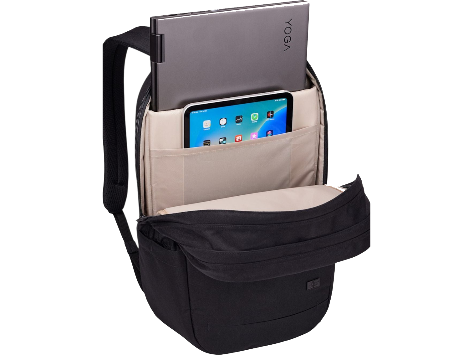 Case Logic Invigo Recycled 16” Laptop Backpack - Black - Laptop Backpacks