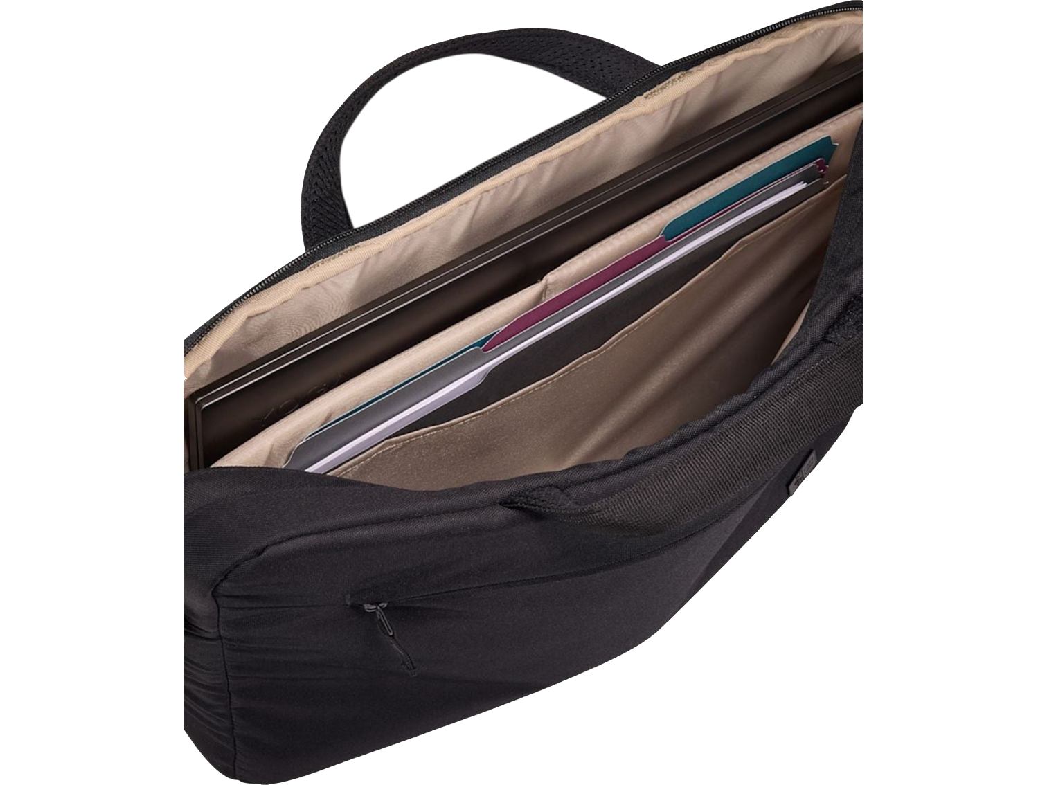 Case Logic Invigo Recycled 16” Messenger Bag - Black - Messenger Bags