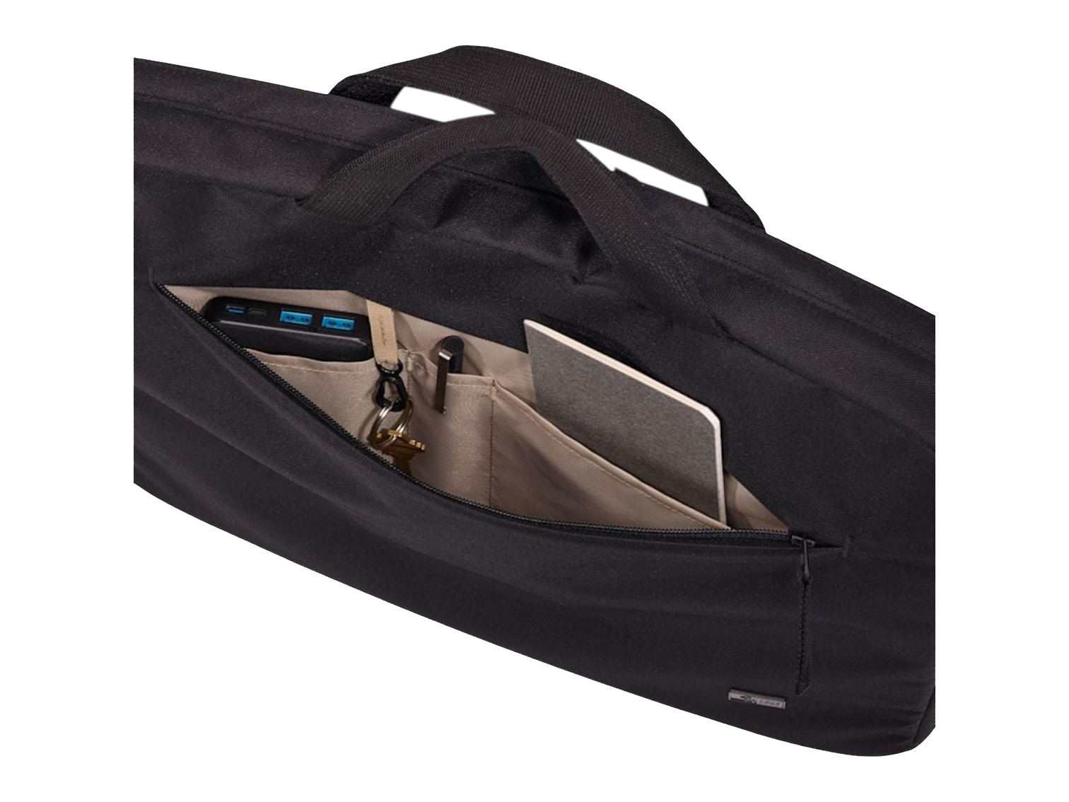 Case Logic Invigo Recycled 16” Messenger Bag - Black - Messenger Bags