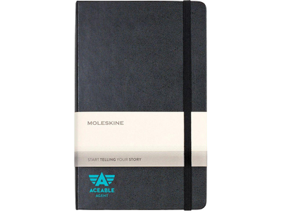 Moleskine® Hard Cover Ruled Large Expanded Notebook