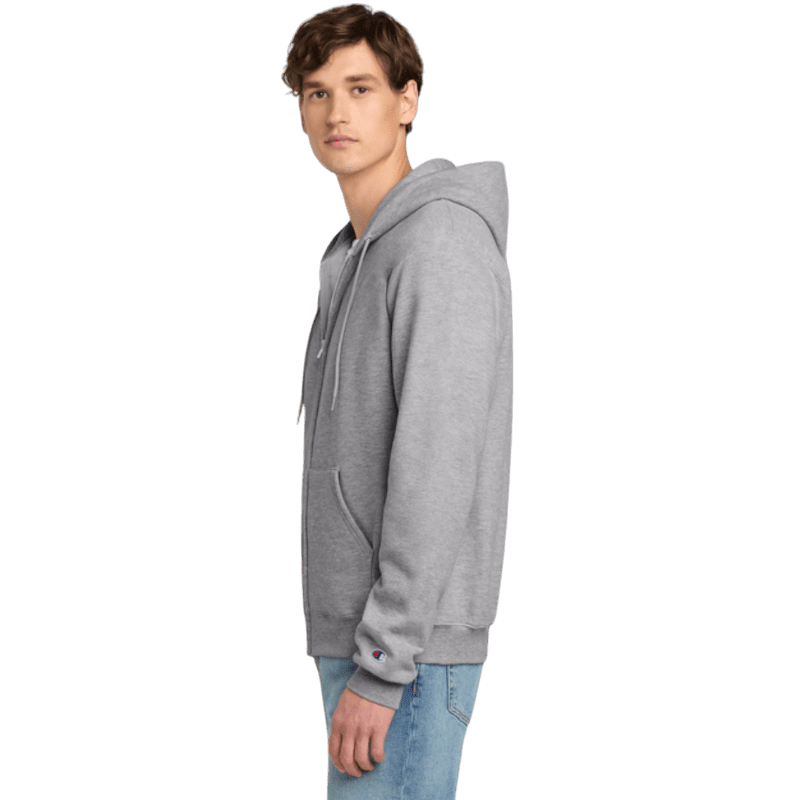 Champion® Powerblend® Full-Zip Hoodie - Full-Zip Hoodies - SwagWear