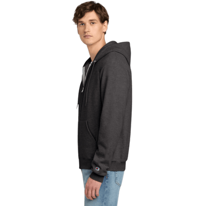 Champion® Powerblend® Full - Zip Hoodie - Full - Zip Hoodies - SwagWear