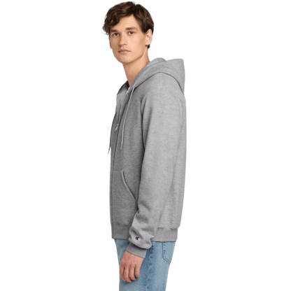 Champion® Powerblend® Full - Zip Hoodie - Full - Zip Hoodies - SwagWear