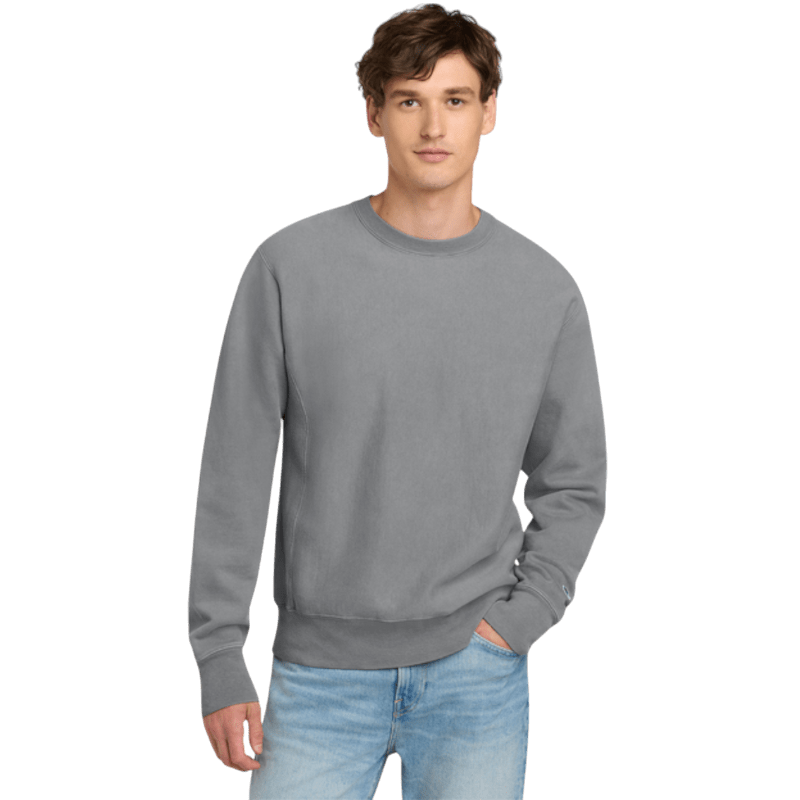 Champion ® Reverse Weave ® Garment - Dyed Crewneck Sweatshirt - Sweatshirts - SwagWear