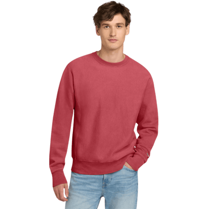 Champion ® Reverse Weave ® Garment - Dyed Crewneck Sweatshirt - Sweatshirts - SwagWear
