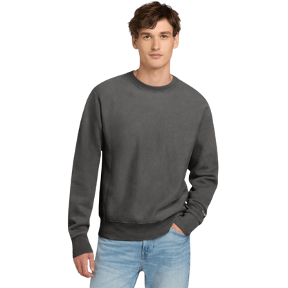 Champion ® Reverse Weave ® Garment - Dyed Crewneck Sweatshirt - Sweatshirts - SwagWear