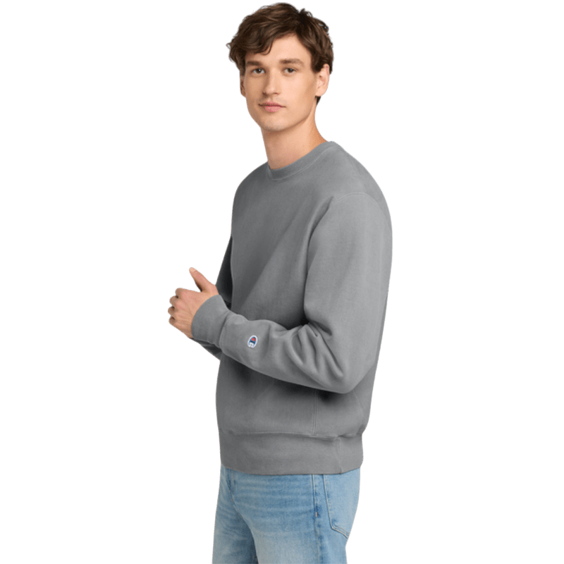 Champion ® Reverse Weave ® Garment - Dyed Crewneck Sweatshirt - Sweatshirts - SwagWear