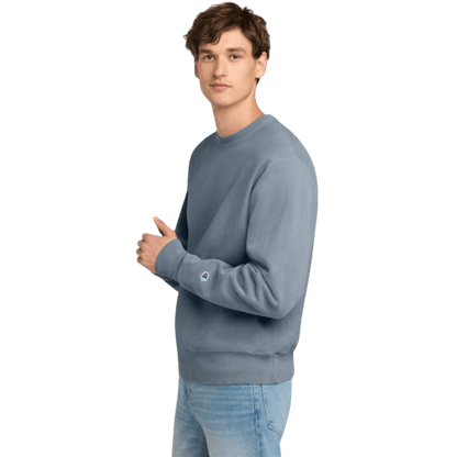 Champion ® Reverse Weave ® Garment - Dyed Crewneck Sweatshirt - Sweatshirts - SwagWear