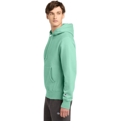 Champion ® Reverse Weave ® Garment - Dyed Hooded Sweatshirt - Hoodies - SwagWear
