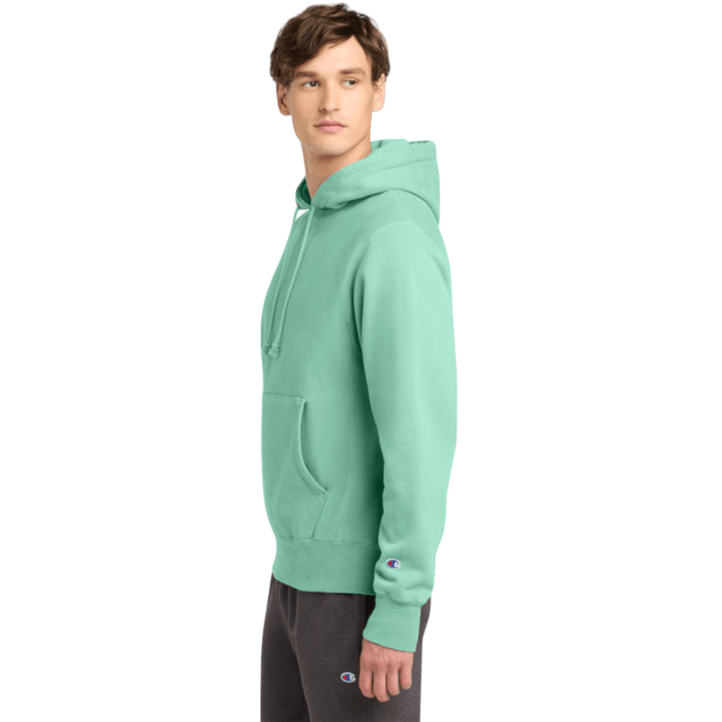 Champion ® Reverse Weave ® Garment - Dyed Hooded Sweatshirt - Hoodies - SwagWear