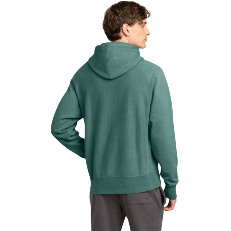 Champion ® Reverse Weave ® Garment - Dyed Hooded Sweatshirt - Hoodies - SwagWear