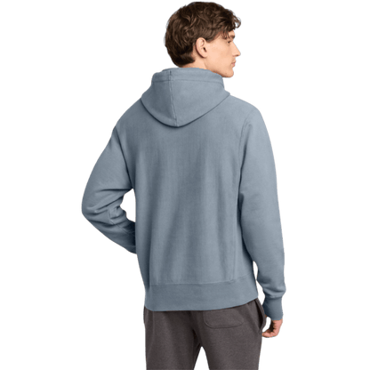 Champion ® Reverse Weave ® Garment - Dyed Hooded Sweatshirt - Hoodies - SwagWear